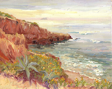 "The Long View, Sunset Cliffs" by Joan Boyer